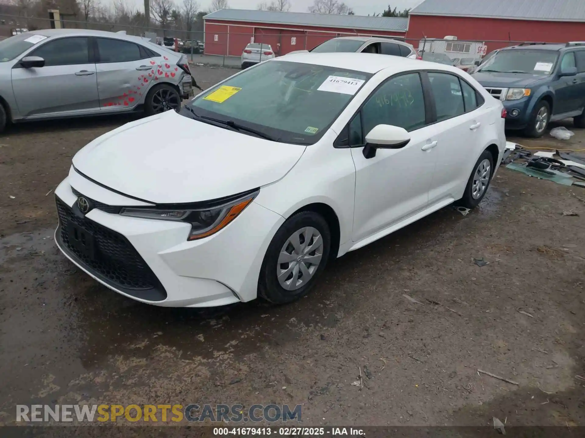 2 Photograph of a damaged car 5YFDPMAE4MP163082 TOYOTA COROLLA 2021