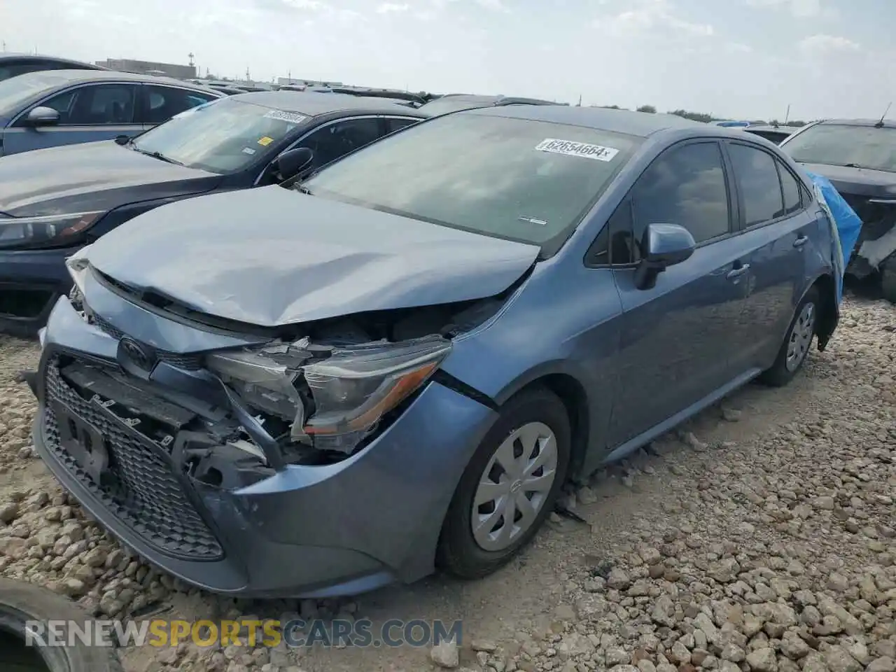 1 Photograph of a damaged car 5YFDPMAE5MP163897 TOYOTA COROLLA 2021