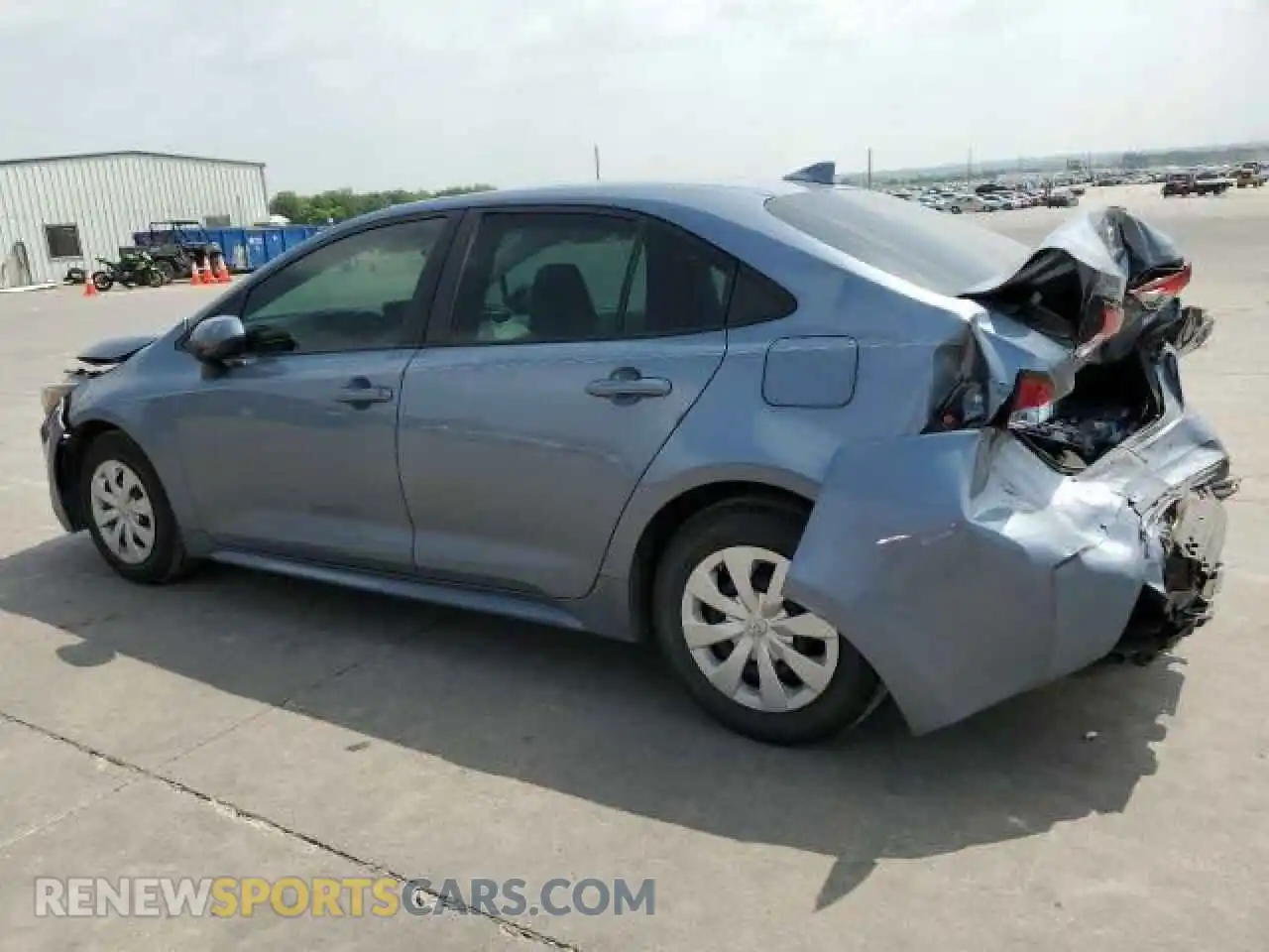 2 Photograph of a damaged car 5YFDPMAE5MP163897 TOYOTA COROLLA 2021