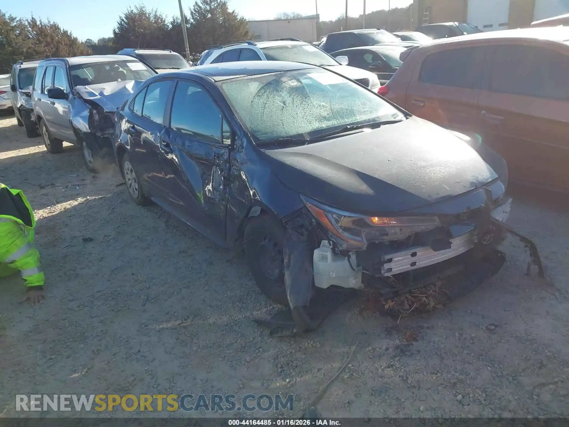 1 Photograph of a damaged car 5YFDPMAE5MP166699 TOYOTA COROLLA 2021