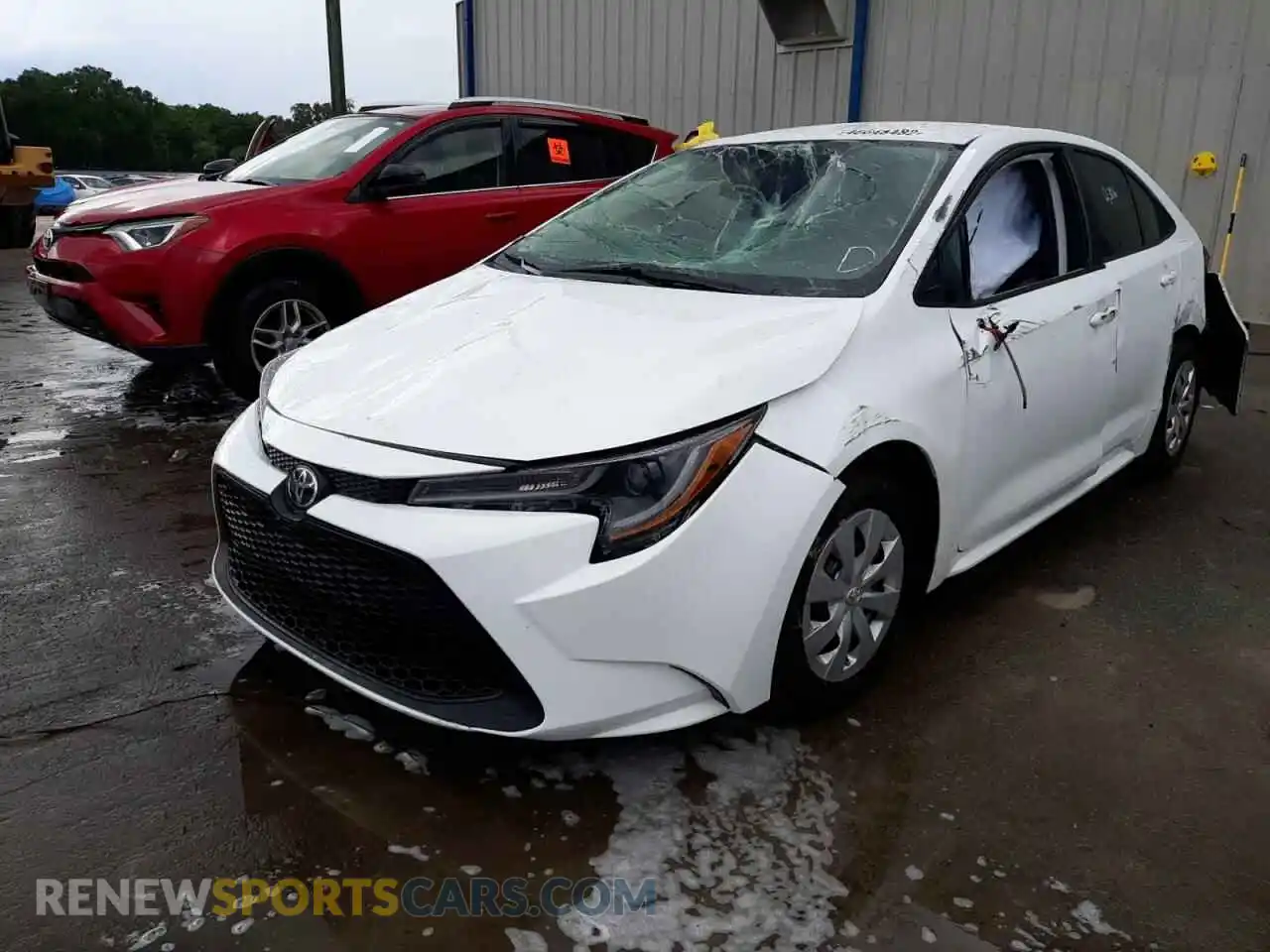 2 Photograph of a damaged car 5YFDPMAE5MP168792 TOYOTA COROLLA 2021