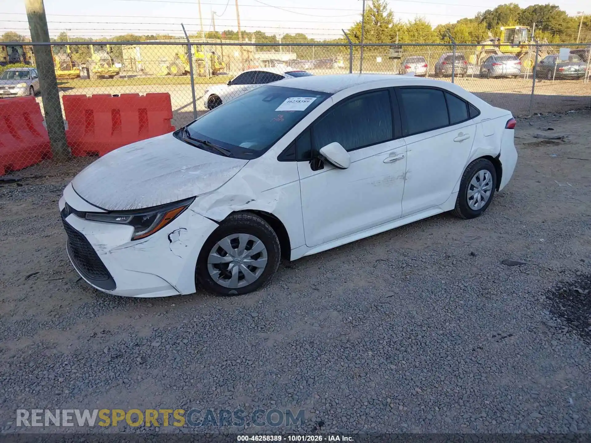 2 Photograph of a damaged car 5YFDPMAE5MP170025 TOYOTA COROLLA 2021