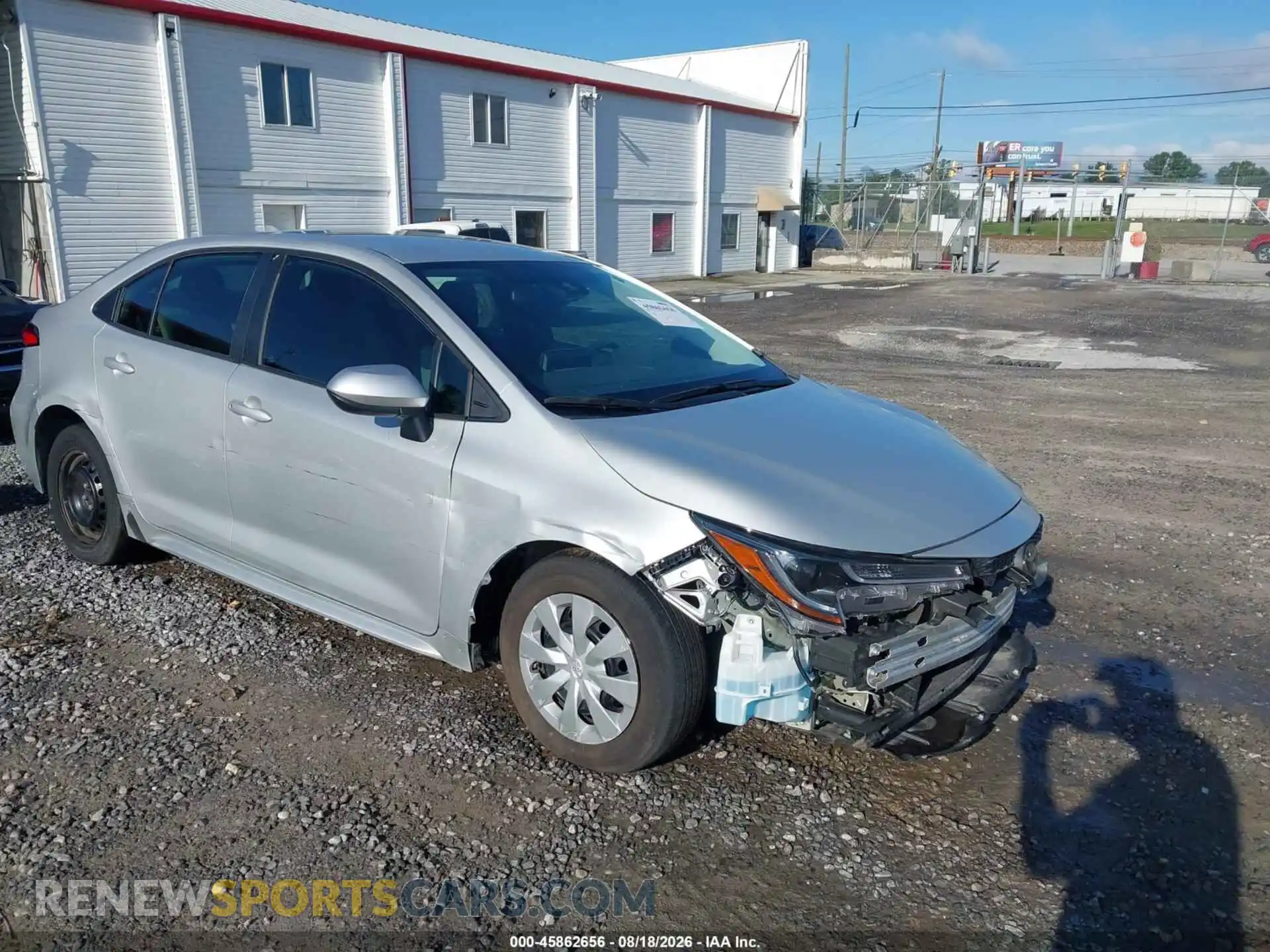 1 Photograph of a damaged car 5YFDPMAE5MP170395 TOYOTA COROLLA 2021