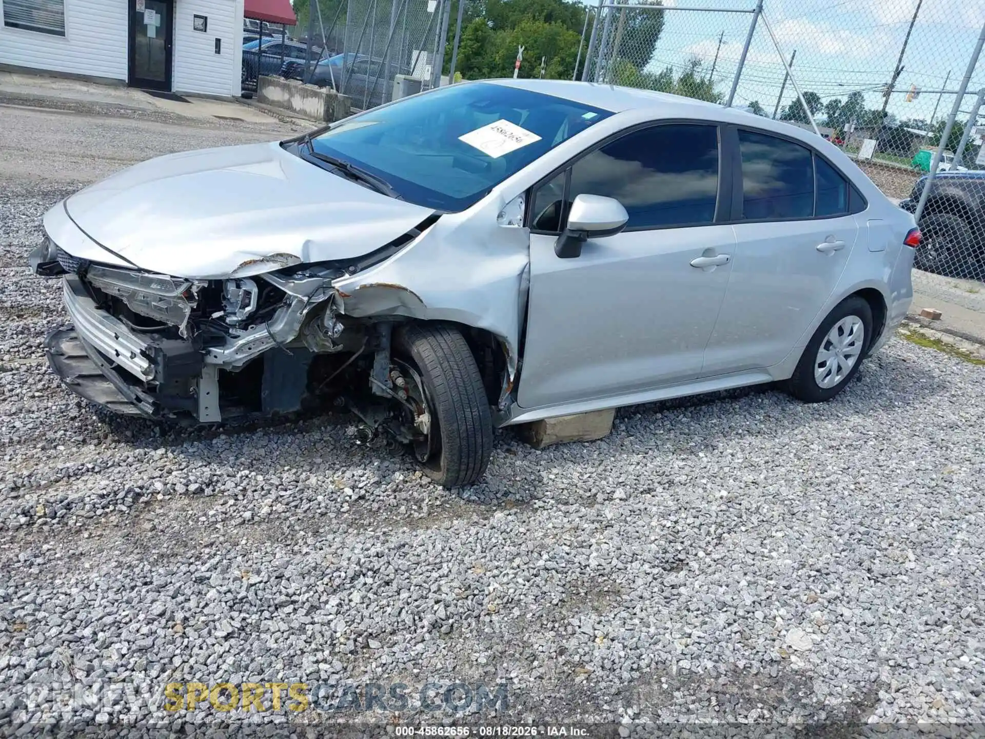 2 Photograph of a damaged car 5YFDPMAE5MP170395 TOYOTA COROLLA 2021