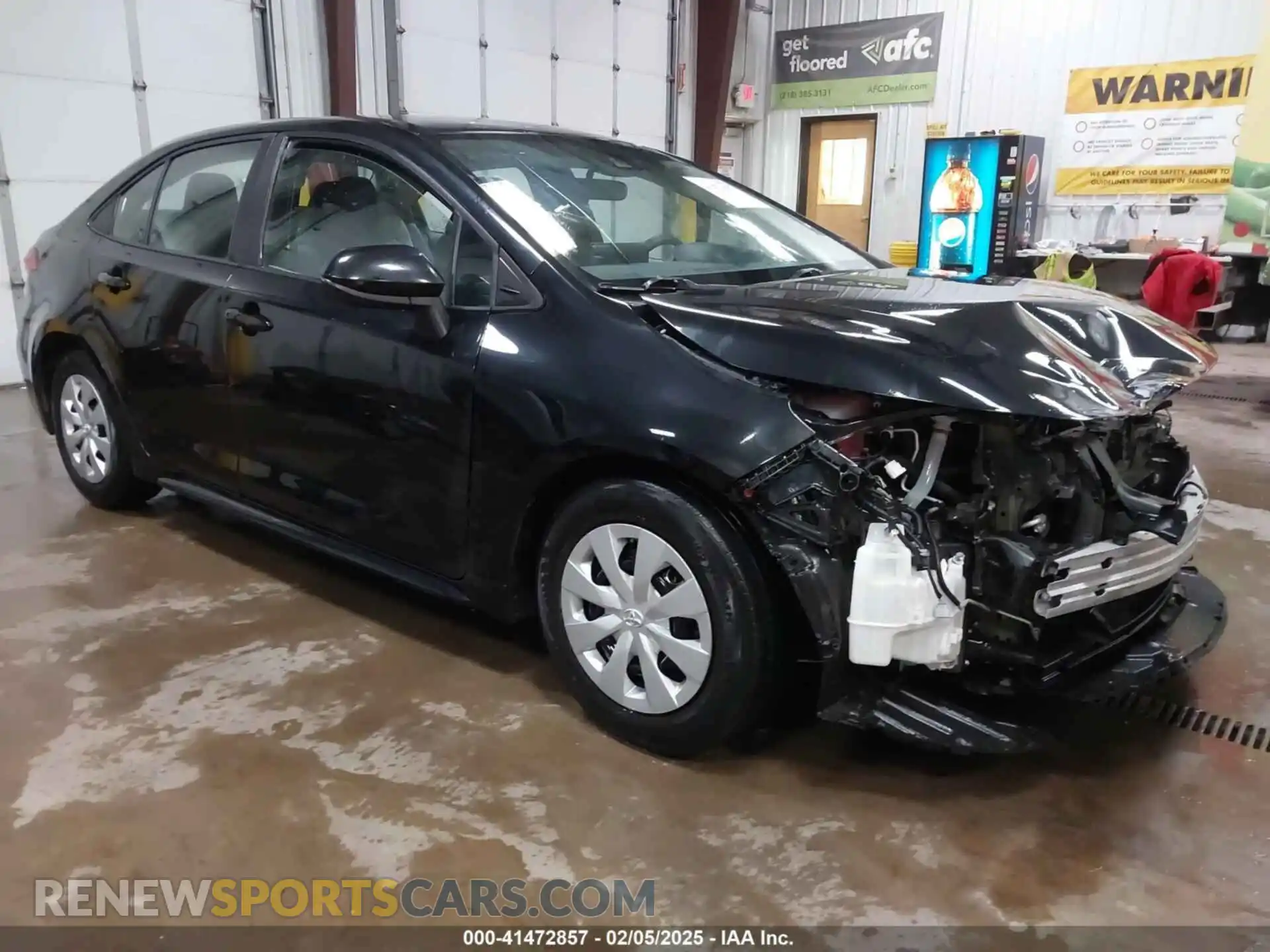 1 Photograph of a damaged car 5YFDPMAE5MP208692 TOYOTA COROLLA 2021