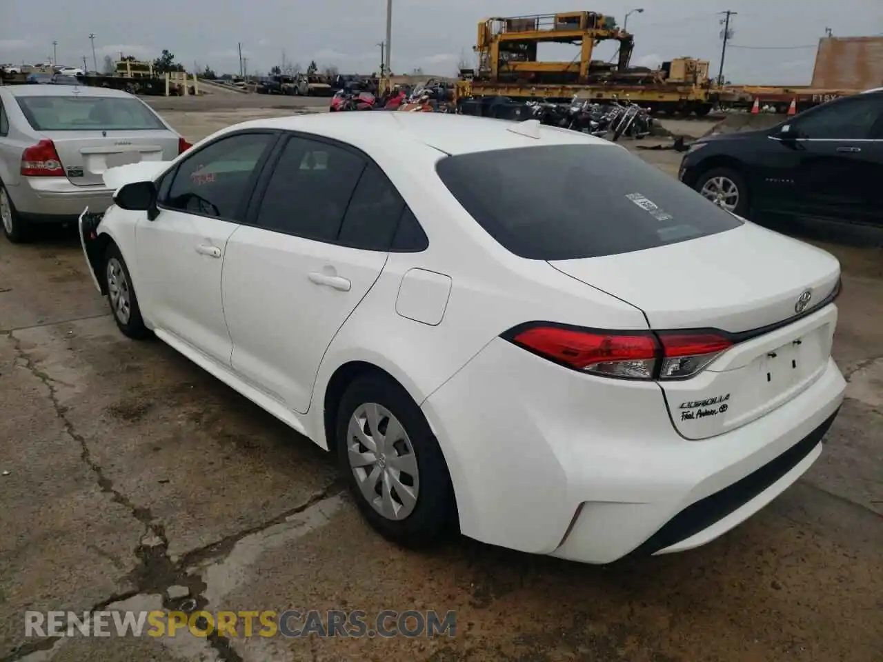 3 Photograph of a damaged car 5YFDPMAE6MP153606 TOYOTA COROLLA 2021