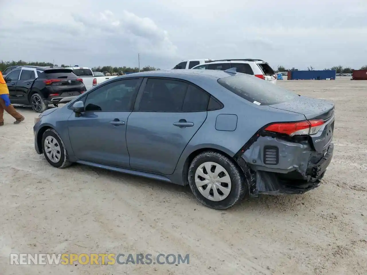 2 Photograph of a damaged car 5YFDPMAE7MP171774 TOYOTA COROLLA 2021