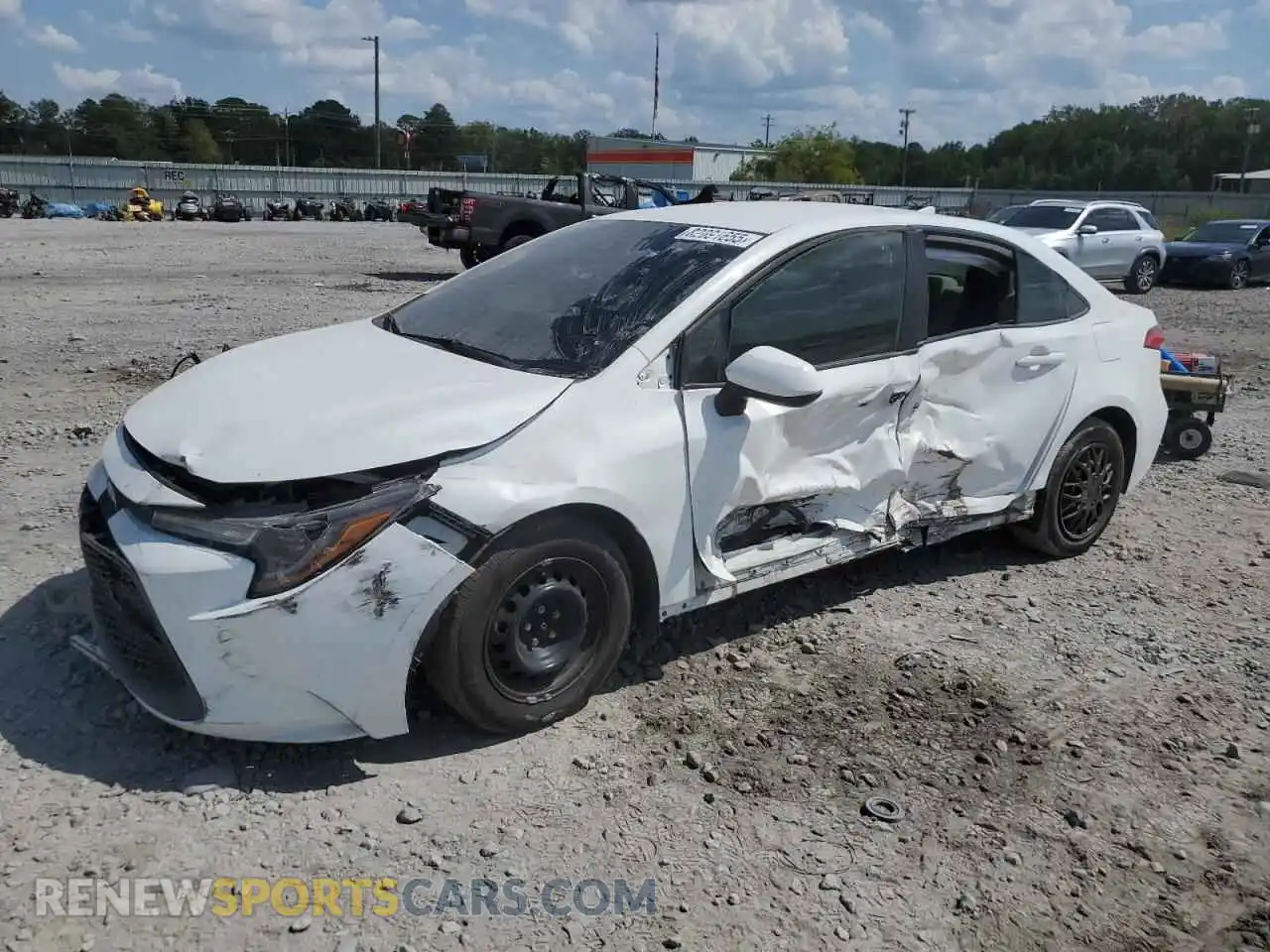 1 Photograph of a damaged car 5YFDPMAE7MP194889 TOYOTA COROLLA 2021