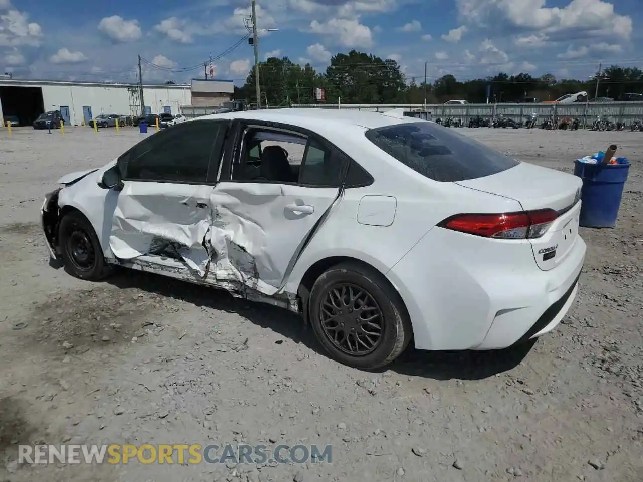 2 Photograph of a damaged car 5YFDPMAE7MP194889 TOYOTA COROLLA 2021
