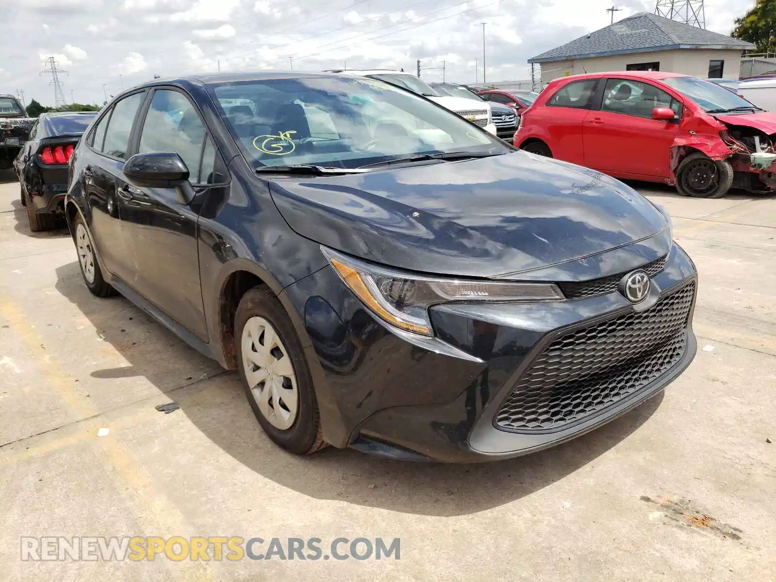 1 Photograph of a damaged car 5YFDPMAE7MP198697 TOYOTA COROLLA 2021