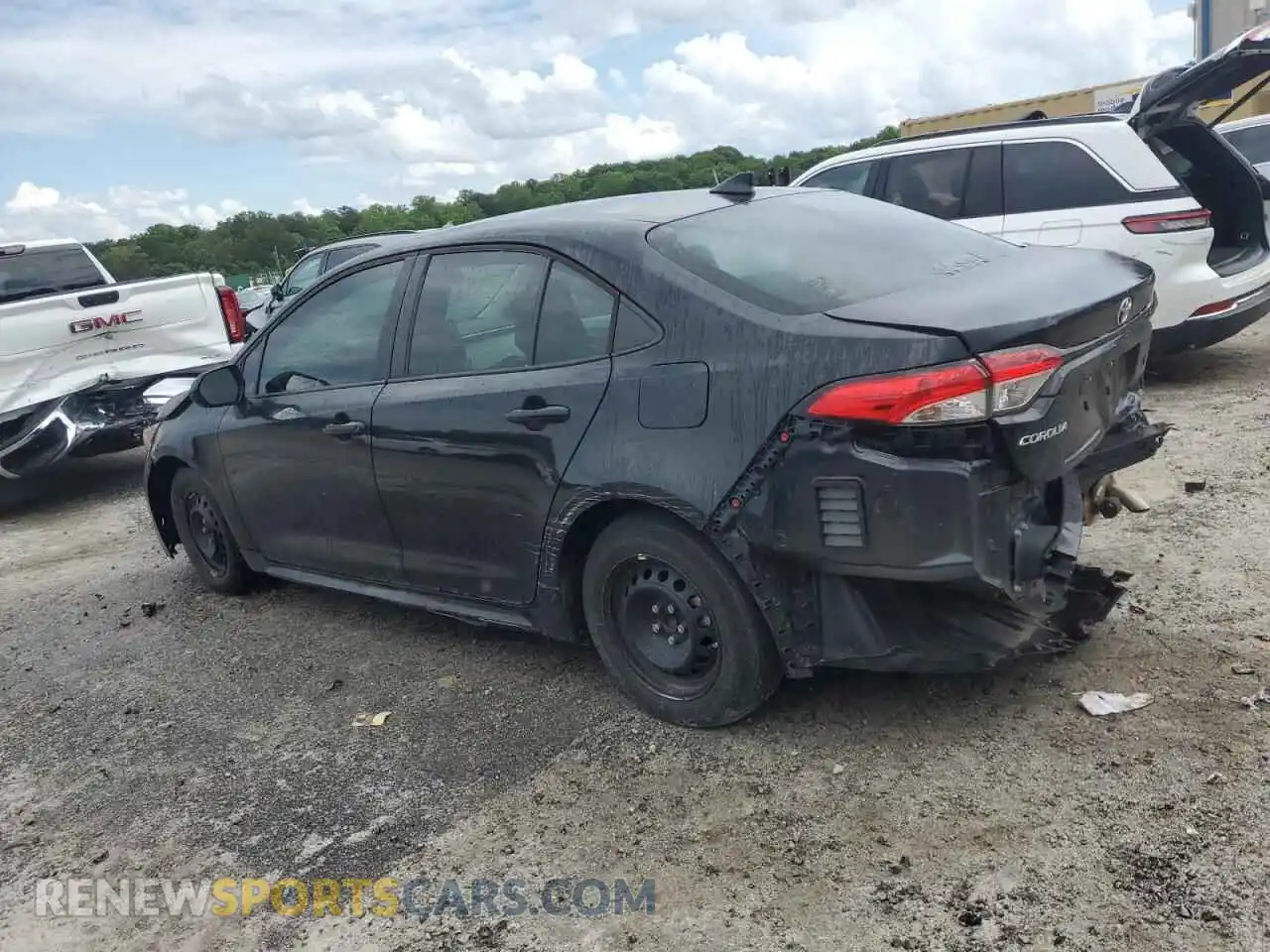 2 Photograph of a damaged car 5YFDPMAE7MP236350 TOYOTA COROLLA 2021