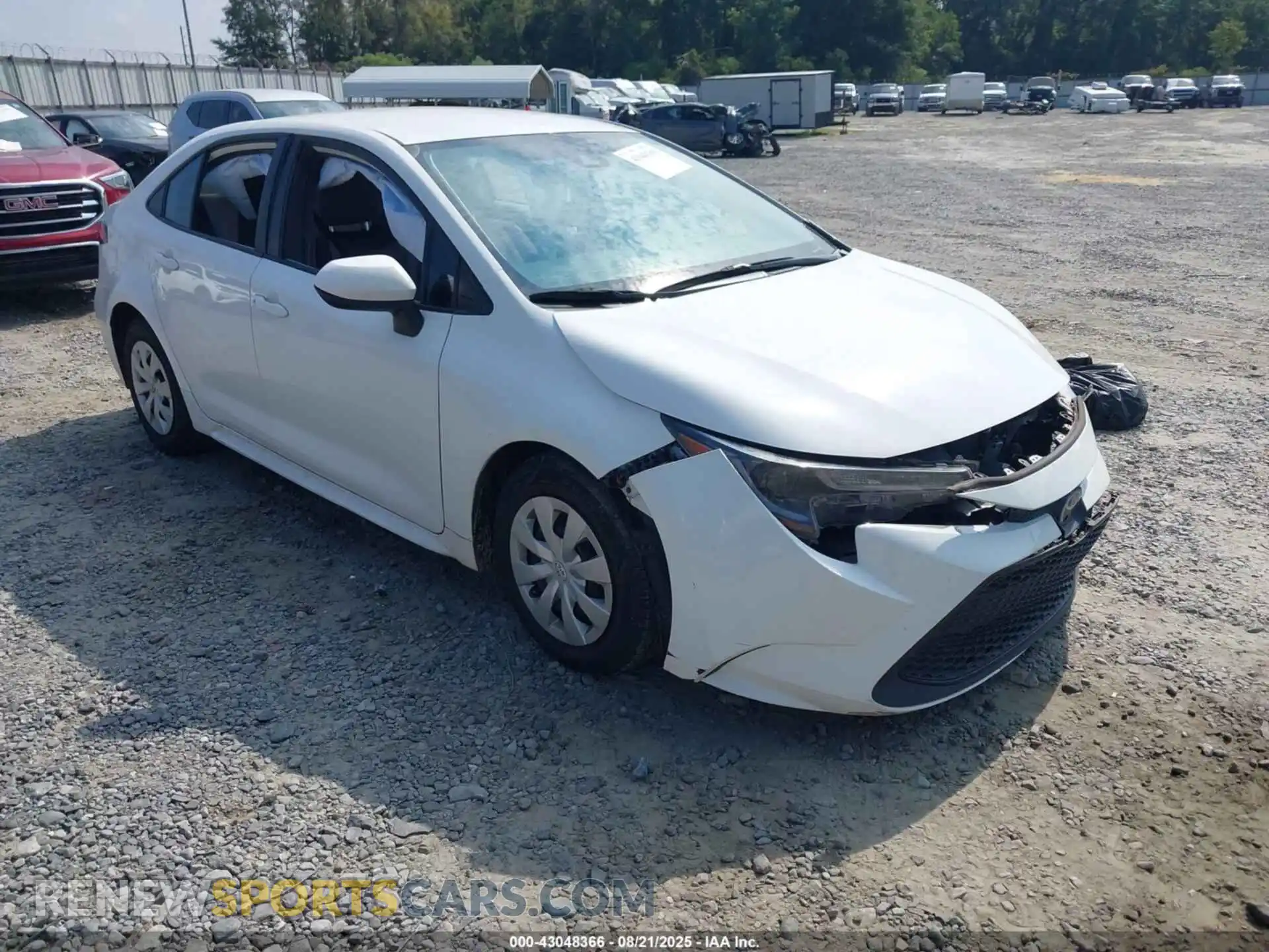 1 fotografías del automóvil dañado 5YFDPMAE8MP156037 TOYOTA COROLLA 2021