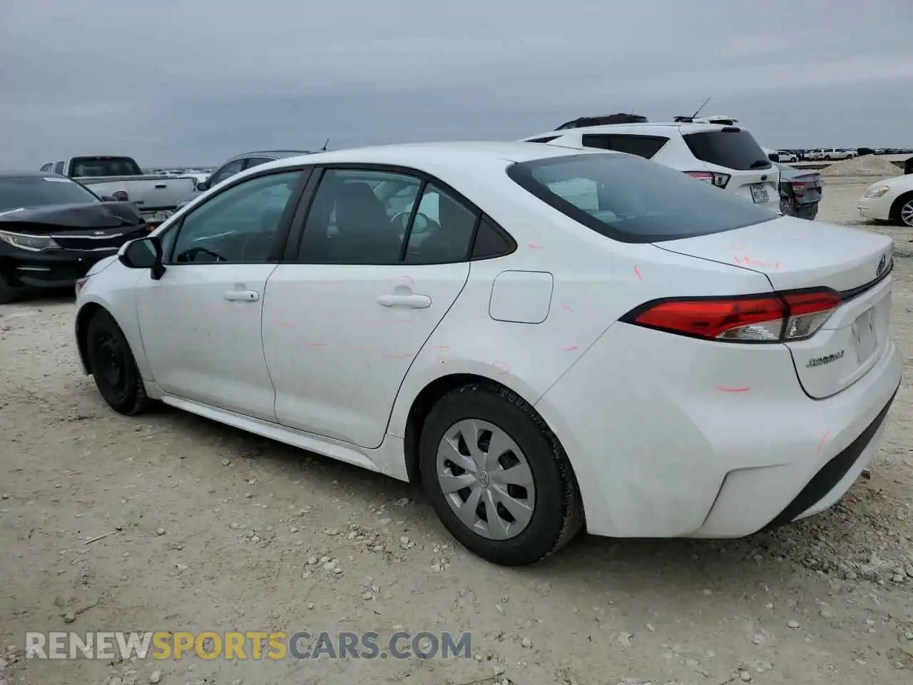 2 Photograph of a damaged car 5YFDPMAE8MP199521 TOYOTA COROLLA 2021