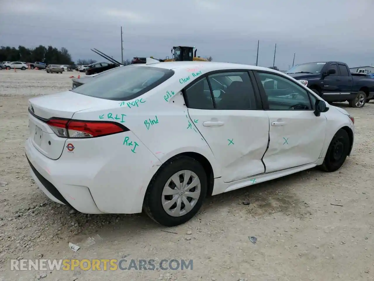 3 Photograph of a damaged car 5YFDPMAE8MP199521 TOYOTA COROLLA 2021