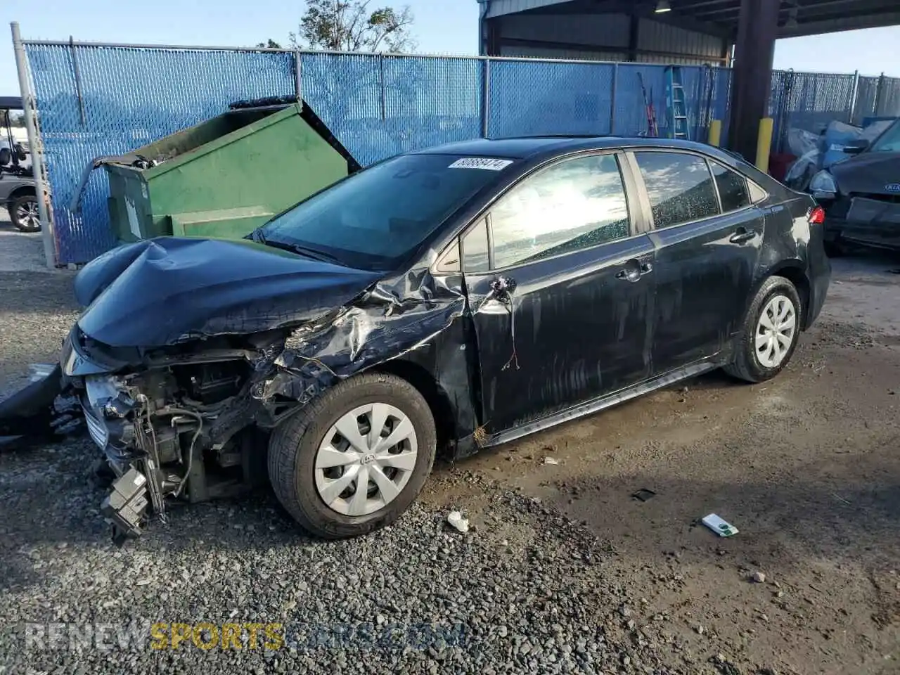 1 Photograph of a damaged car 5YFDPMAE8MP230217 TOYOTA COROLLA 2021