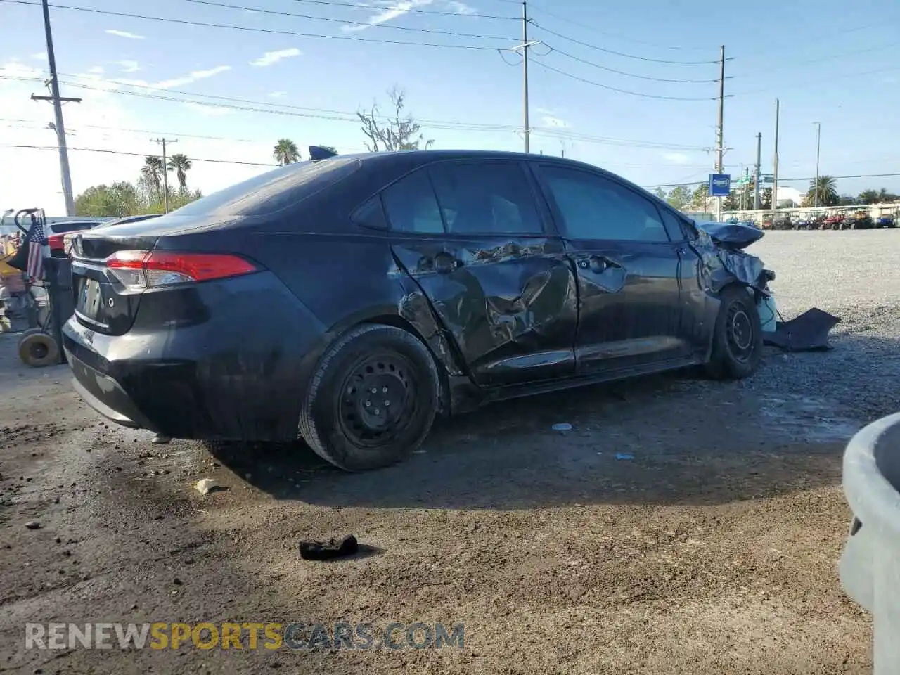 3 Photograph of a damaged car 5YFDPMAE8MP230217 TOYOTA COROLLA 2021