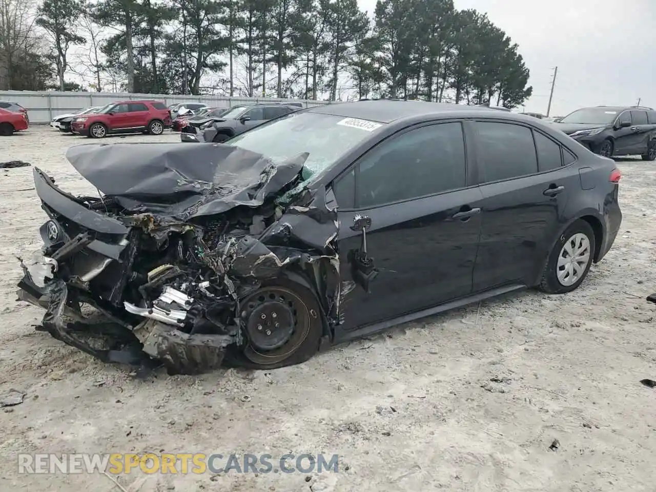 1 Photograph of a damaged car 5YFDPMAE9MP167130 TOYOTA COROLLA 2021