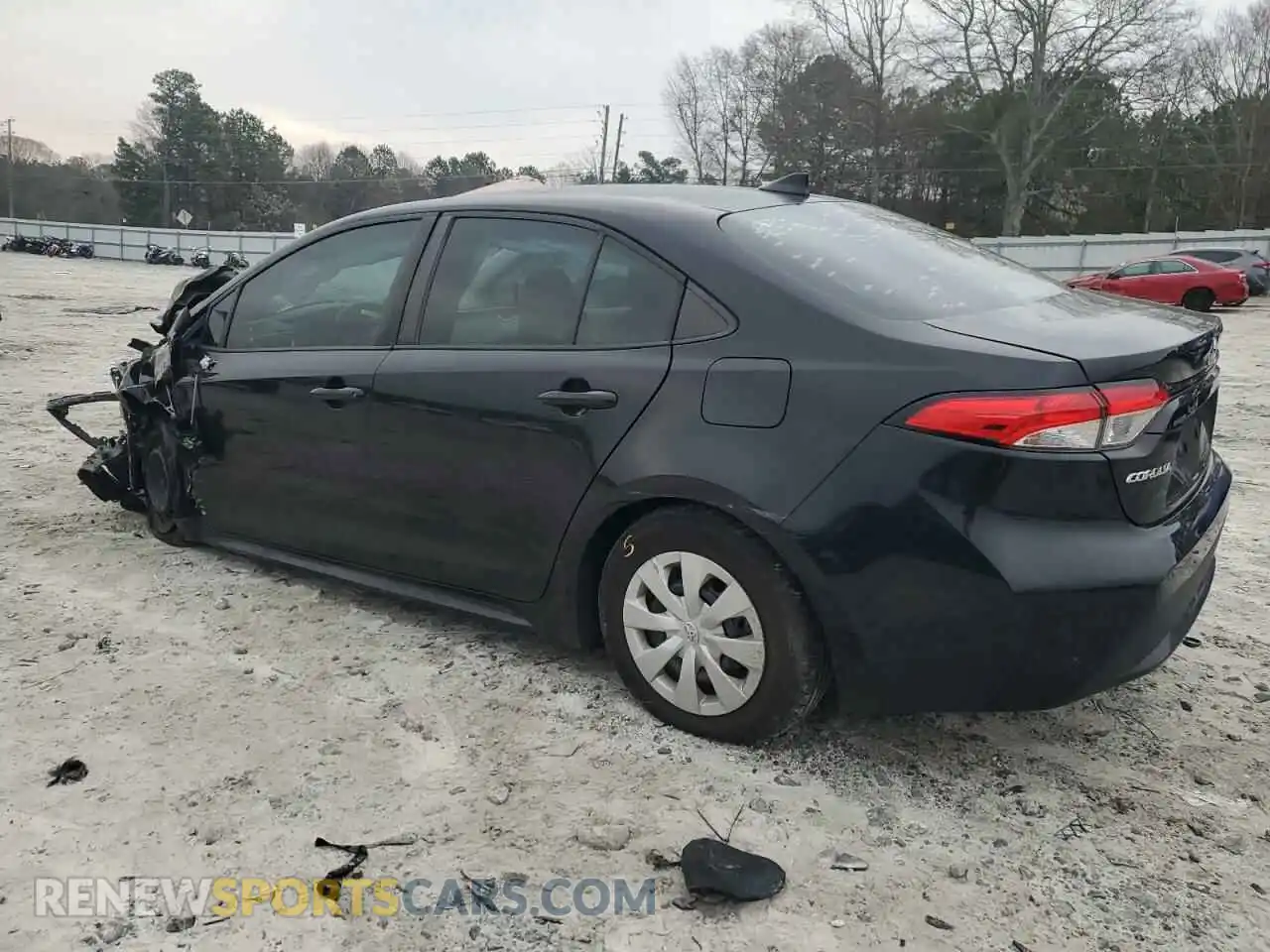 2 Photograph of a damaged car 5YFDPMAE9MP167130 TOYOTA COROLLA 2021