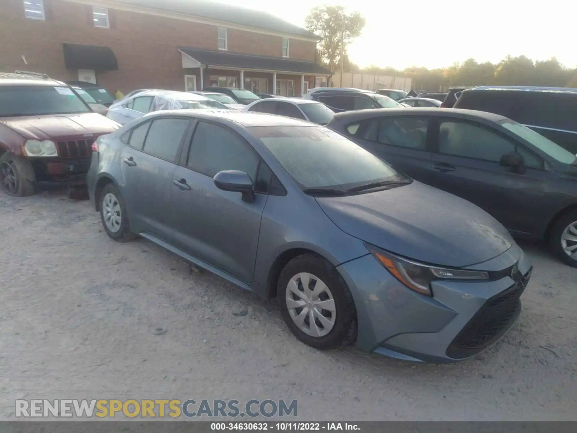 1 Photograph of a damaged car 5YFDPMAE9MP188544 TOYOTA COROLLA 2021