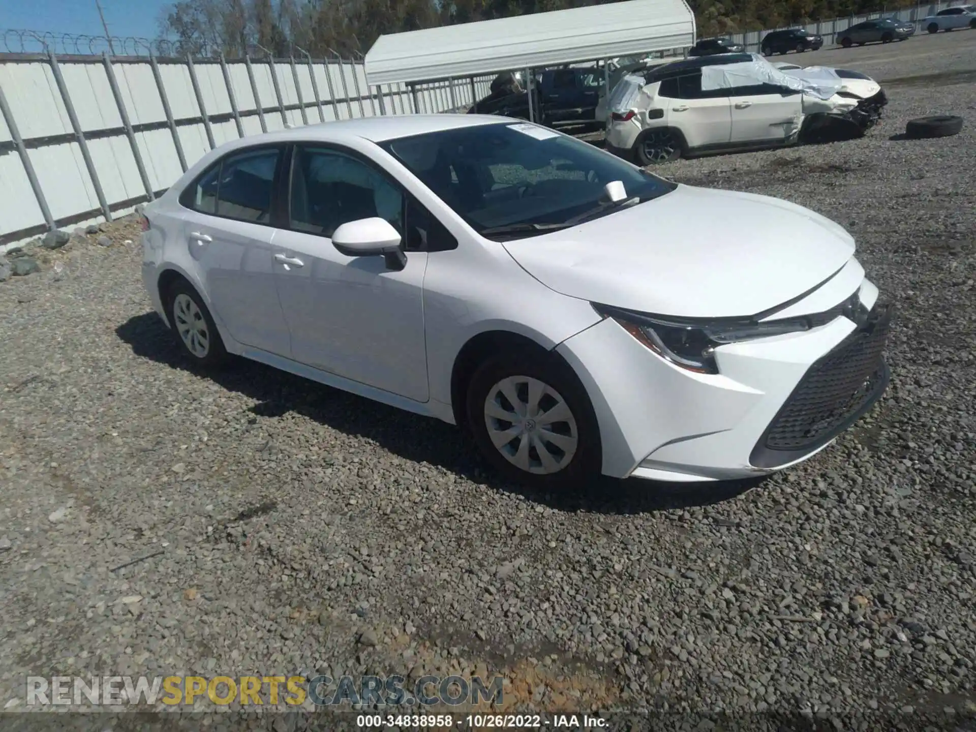 1 fotografías del automóvil dañado 5YFDPMAEXMP192201 TOYOTA COROLLA 2021