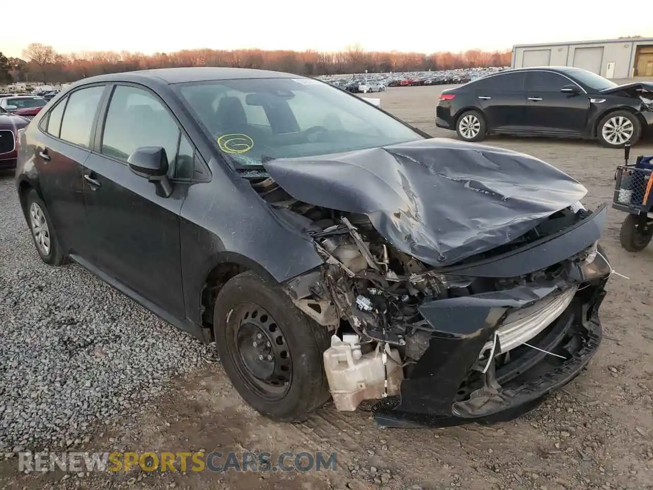 1 Photograph of a damaged car 5YFDPMAEXMP200443 TOYOTA COROLLA 2021