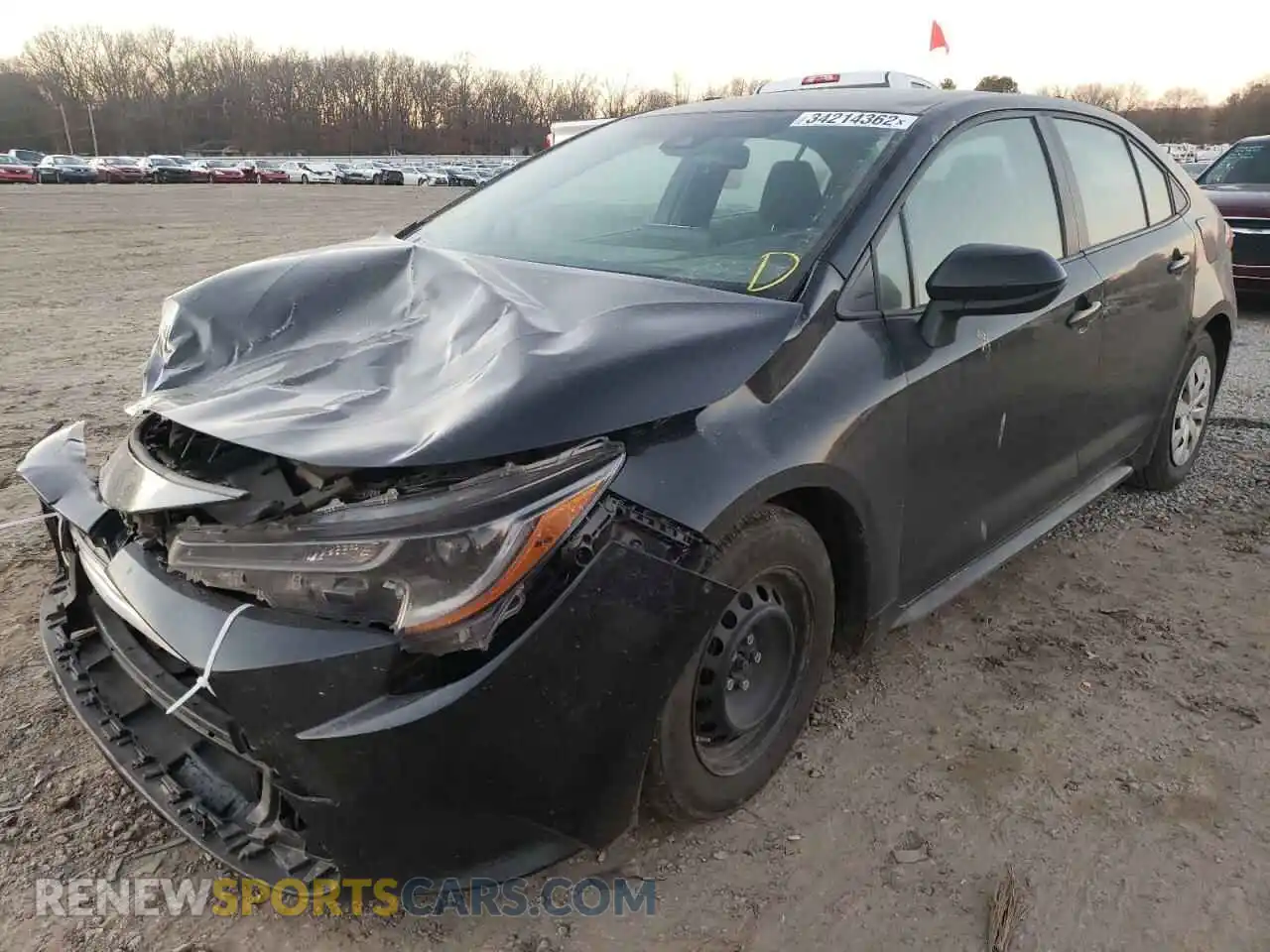 2 Photograph of a damaged car 5YFDPMAEXMP200443 TOYOTA COROLLA 2021