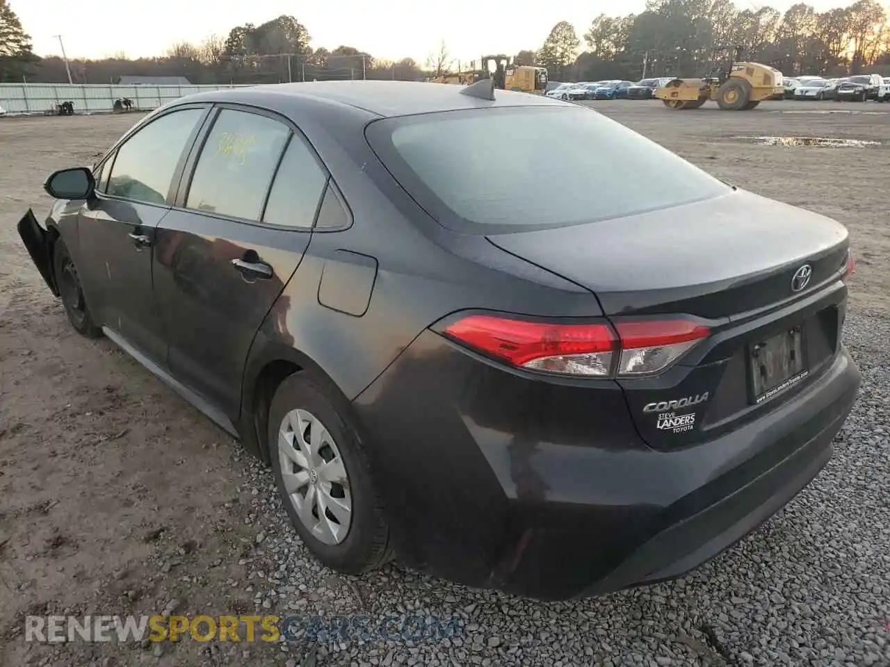 3 Photograph of a damaged car 5YFDPMAEXMP200443 TOYOTA COROLLA 2021