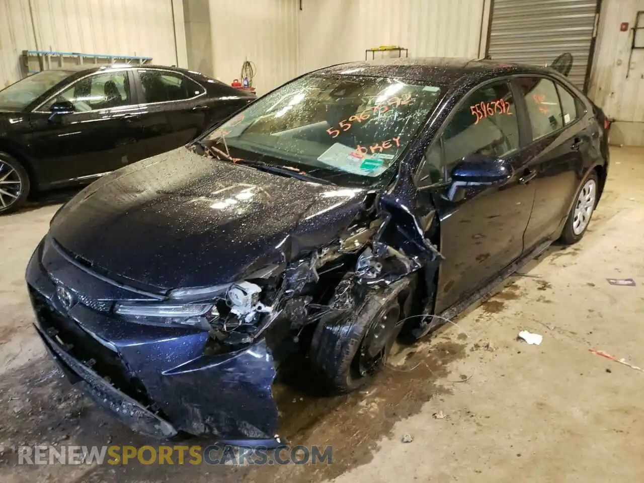 2 Photograph of a damaged car 5YFEPMAE0MP147871 TOYOTA COROLLA 2021