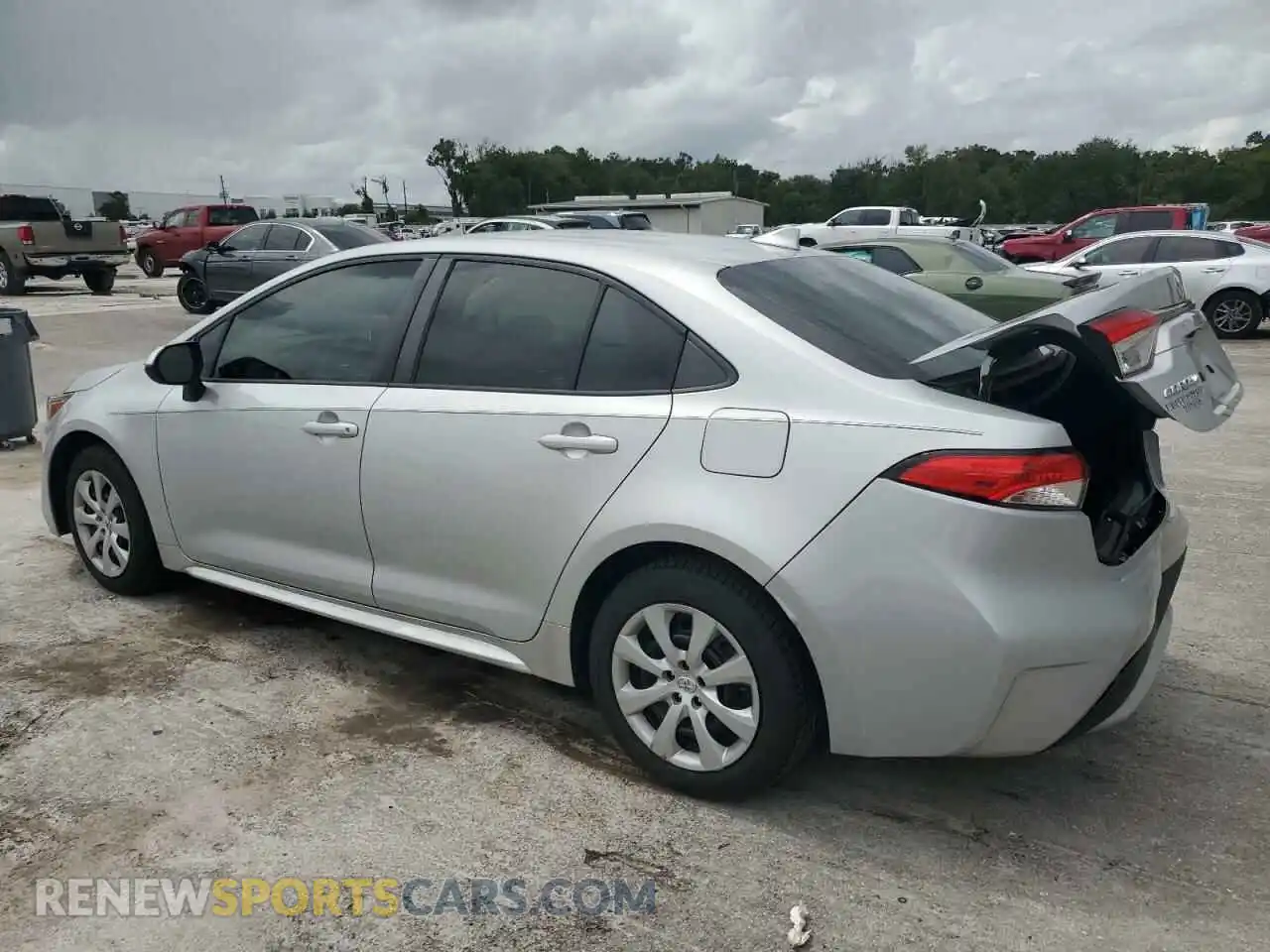 2 Photograph of a damaged car 5YFEPMAE0MP152469 TOYOTA COROLLA 2021