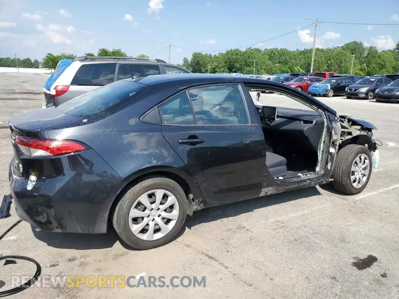 3 Photograph of a damaged car 5YFEPMAE0MP154285 TOYOTA COROLLA 2021