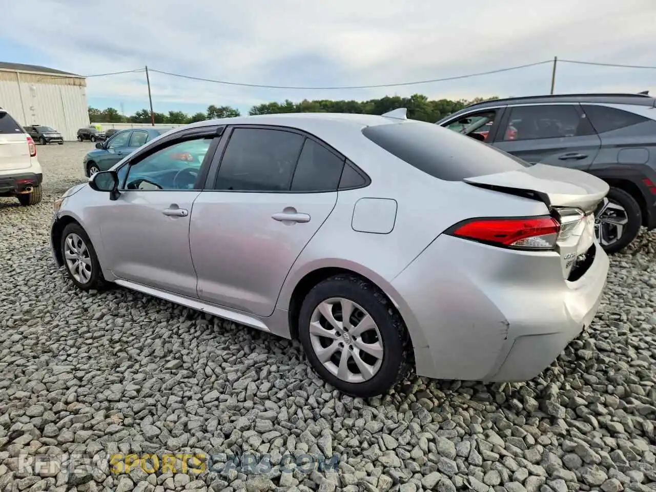 2 Фотография поврежденного автомобиля 5YFEPMAE0MP154657 TOYOTA COROLLA 2021