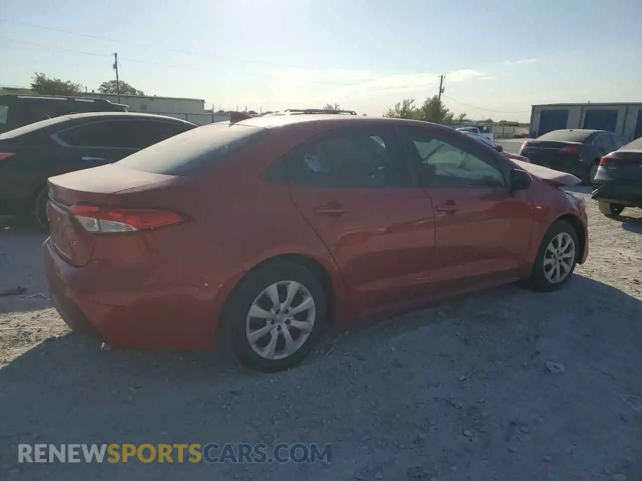3 Photograph of a damaged car 5YFEPMAE0MP157011 TOYOTA COROLLA 2021