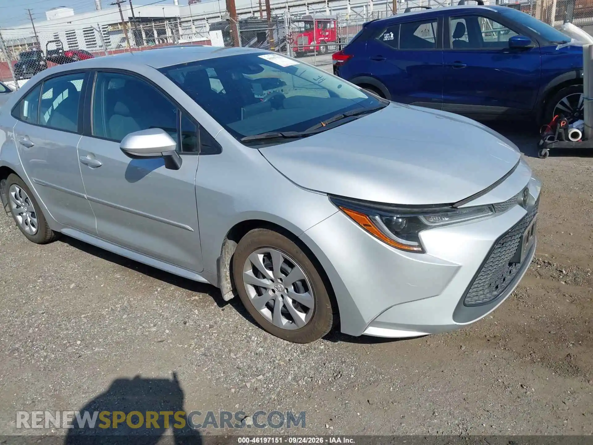 1 Photograph of a damaged car 5YFEPMAE0MP159406 TOYOTA COROLLA 2021