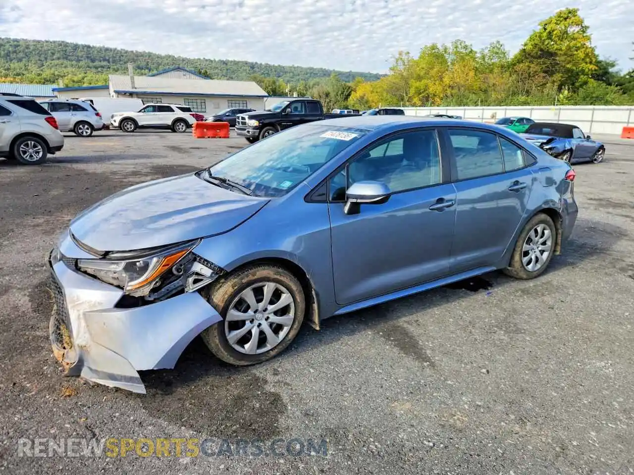 1 Photograph of a damaged car 5YFEPMAE0MP161107 TOYOTA COROLLA 2021