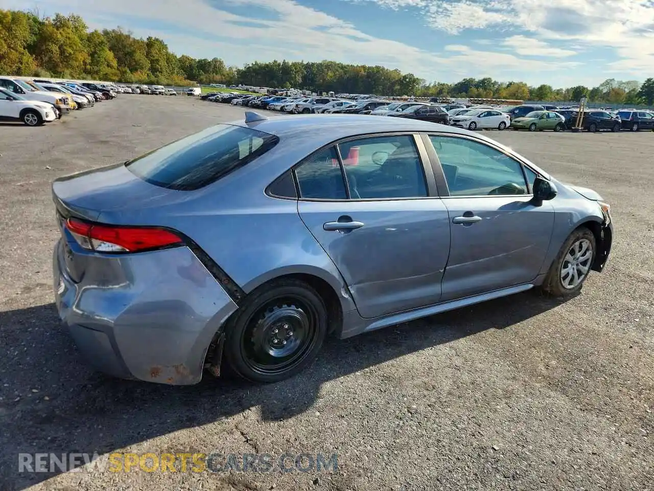 3 Photograph of a damaged car 5YFEPMAE0MP161107 TOYOTA COROLLA 2021