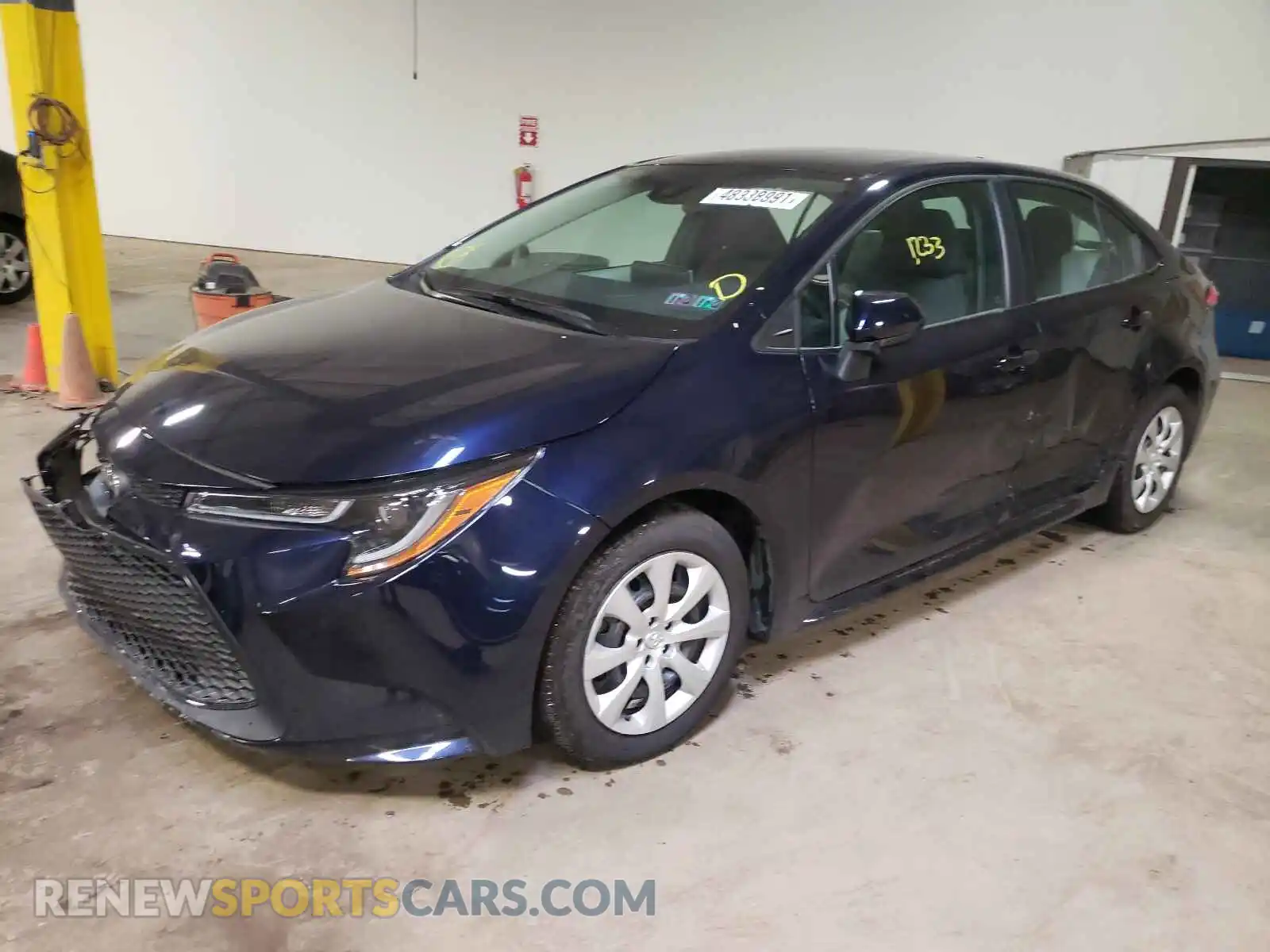 2 Photograph of a damaged car 5YFEPMAE0MP163987 TOYOTA COROLLA 2021