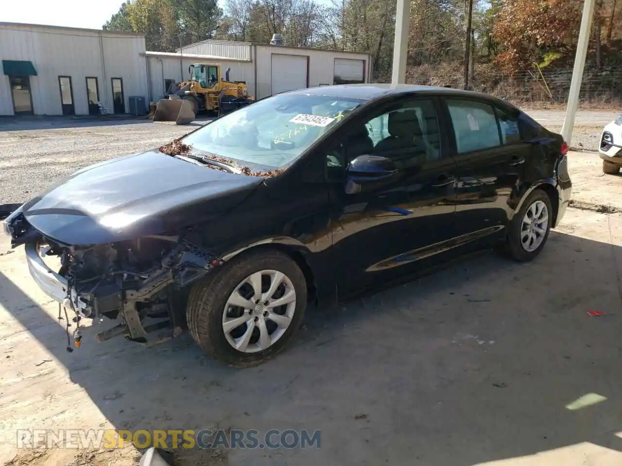 1 Photograph of a damaged car 5YFEPMAE0MP166047 TOYOTA COROLLA 2021