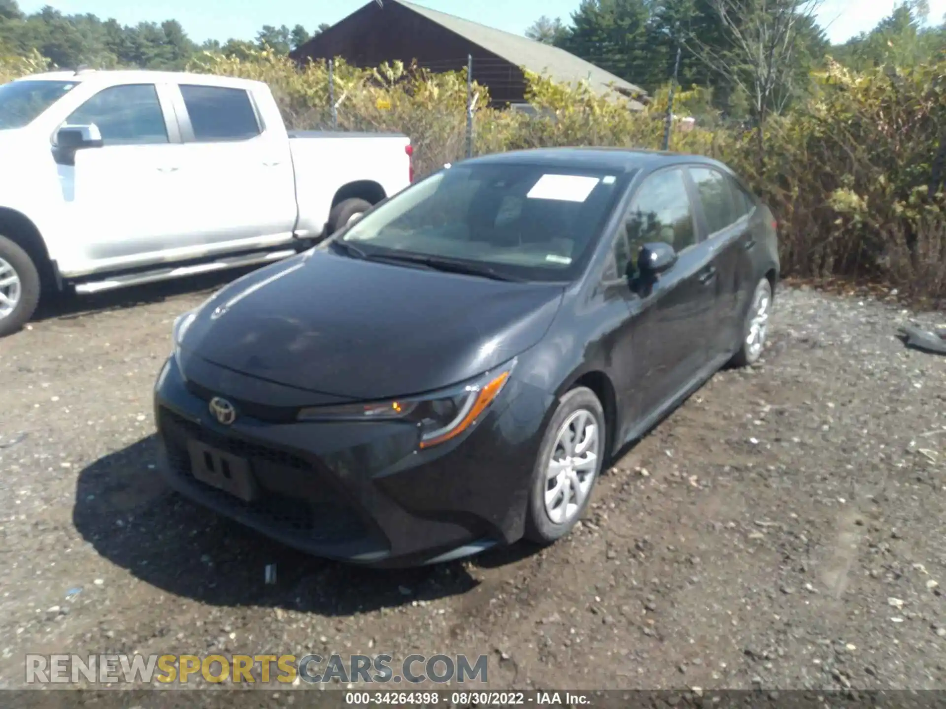 2 Фотография поврежденного автомобиля 5YFEPMAE0MP166727 TOYOTA COROLLA 2021