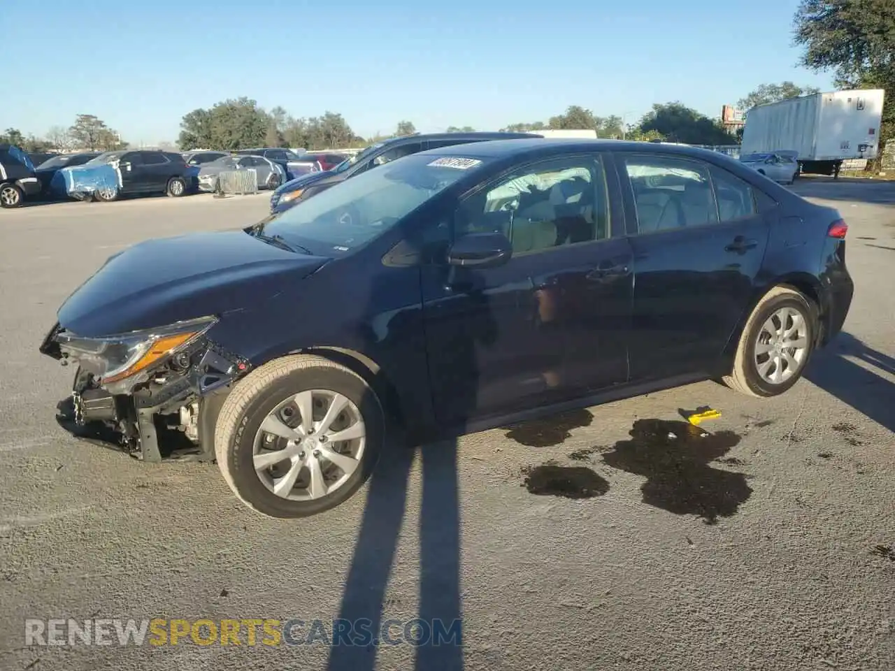 1 Photograph of a damaged car 5YFEPMAE0MP168218 TOYOTA COROLLA 2021