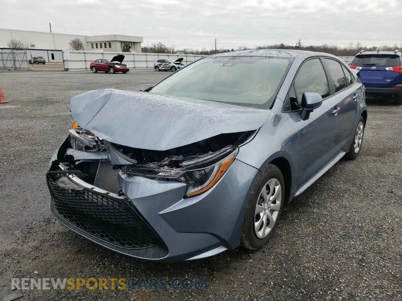 2 Photograph of a damaged car 5YFEPMAE0MP168963 TOYOTA COROLLA 2021