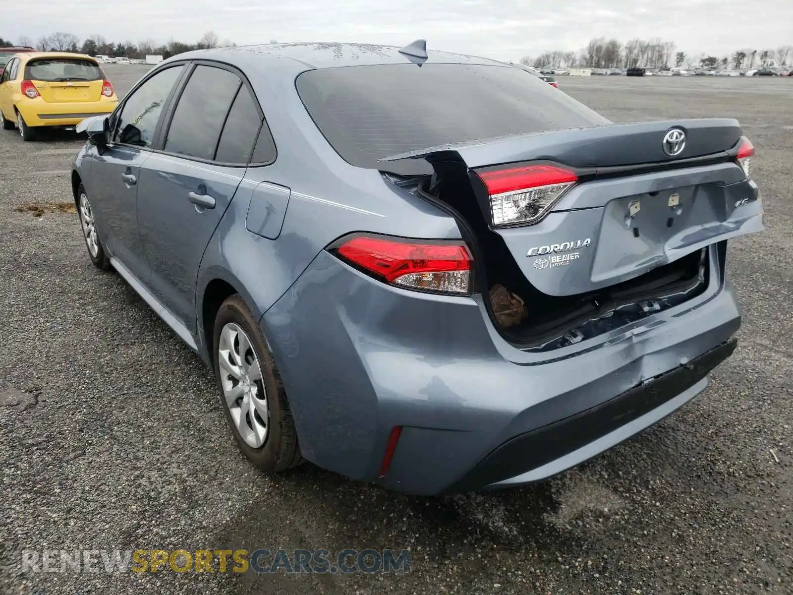 3 Photograph of a damaged car 5YFEPMAE0MP168963 TOYOTA COROLLA 2021