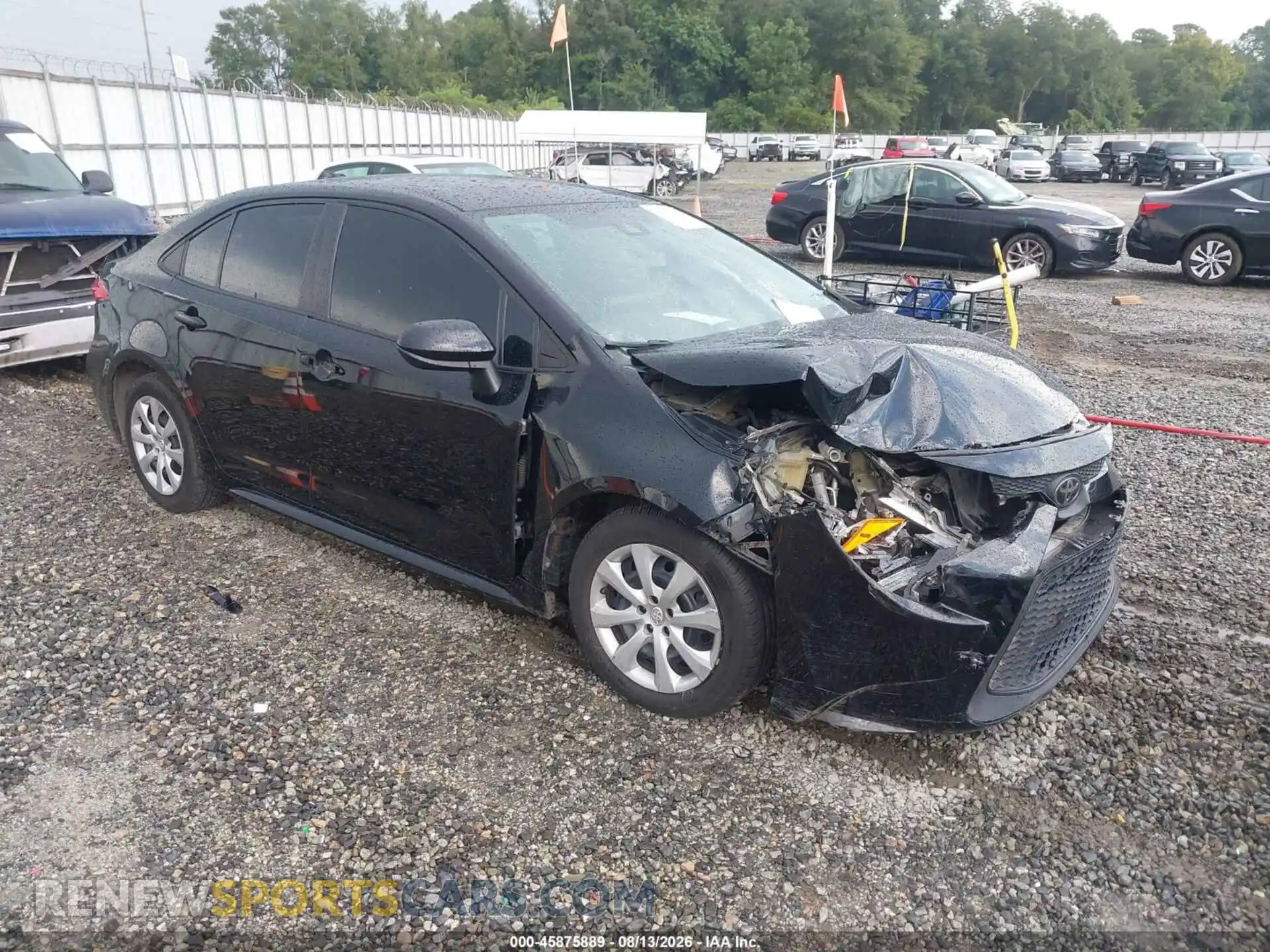 1 Photograph of a damaged car 5YFEPMAE0MP169384 TOYOTA COROLLA 2021