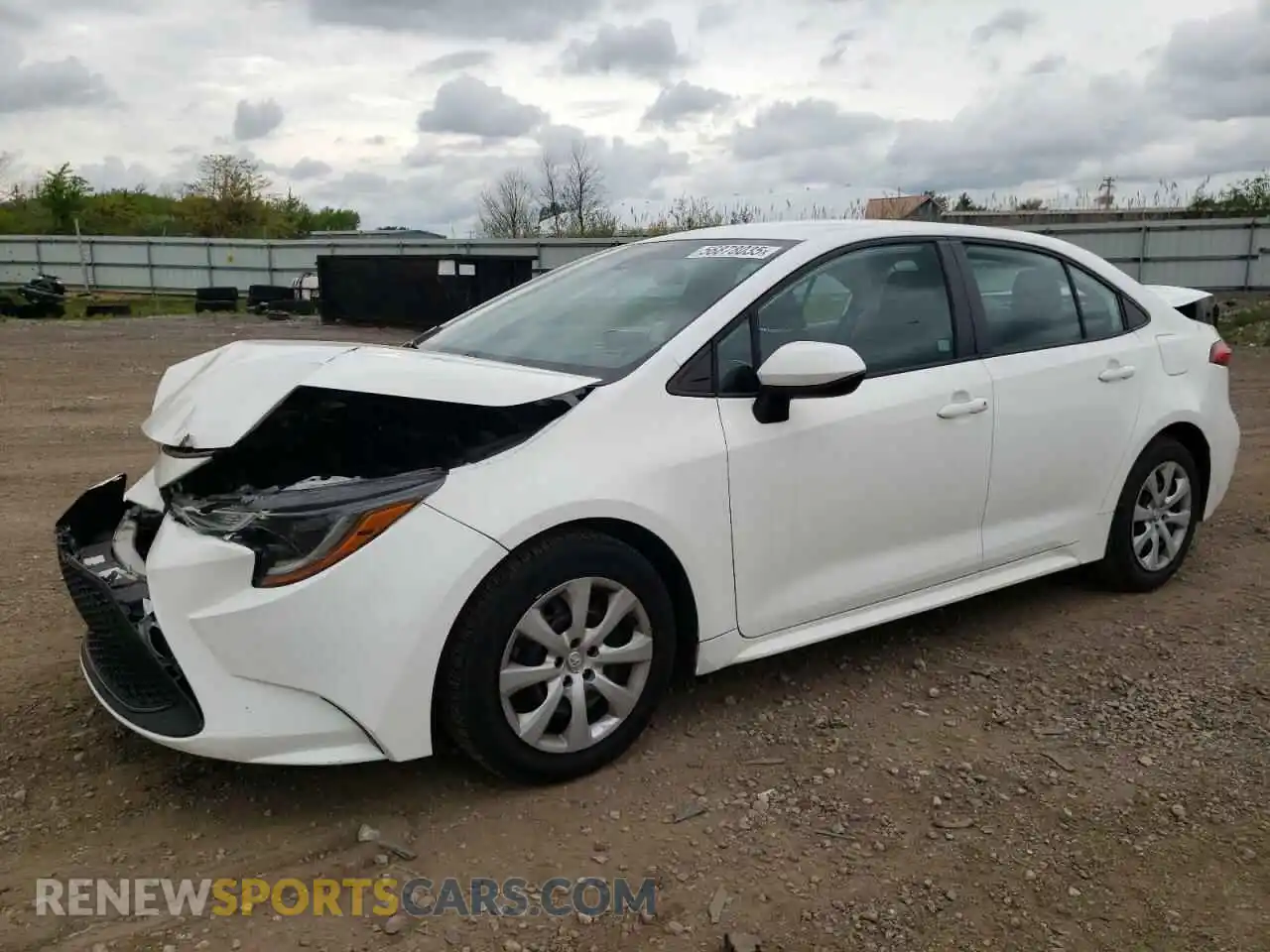 1 Photograph of a damaged car 5YFEPMAE0MP170373 TOYOTA COROLLA 2021
