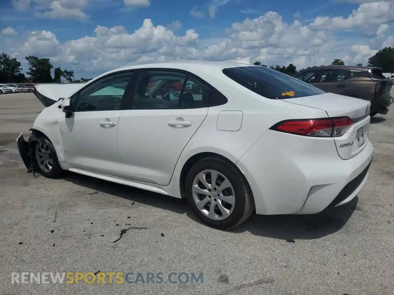 2 Photograph of a damaged car 5YFEPMAE0MP173354 TOYOTA COROLLA 2021
