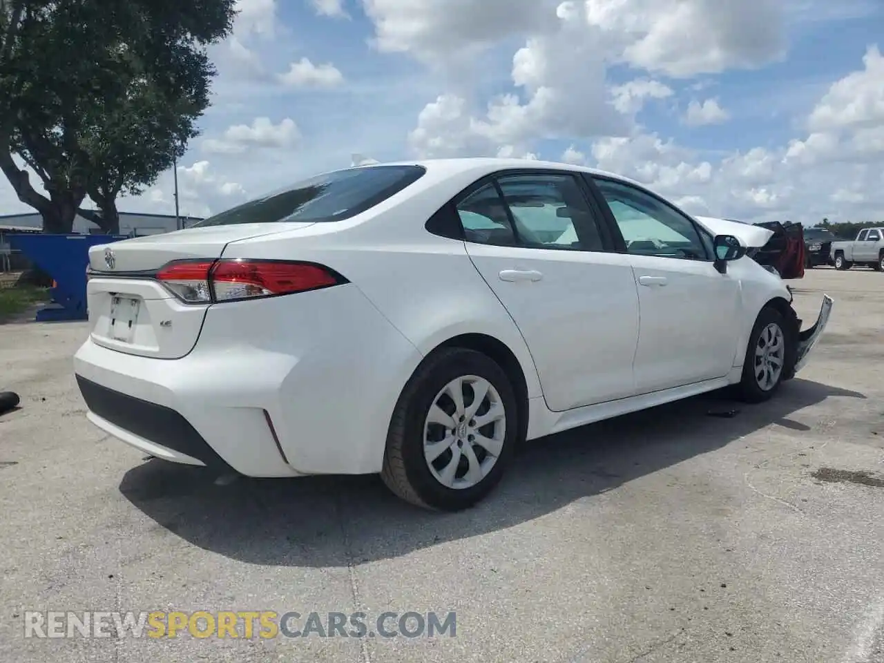 3 Photograph of a damaged car 5YFEPMAE0MP173354 TOYOTA COROLLA 2021