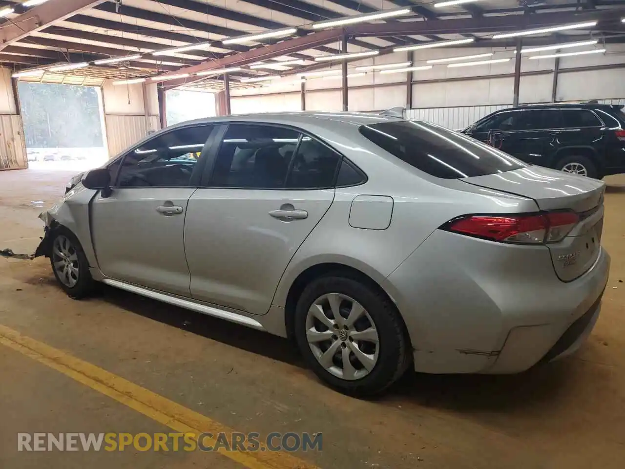 2 Photograph of a damaged car 5YFEPMAE0MP174374 TOYOTA COROLLA 2021