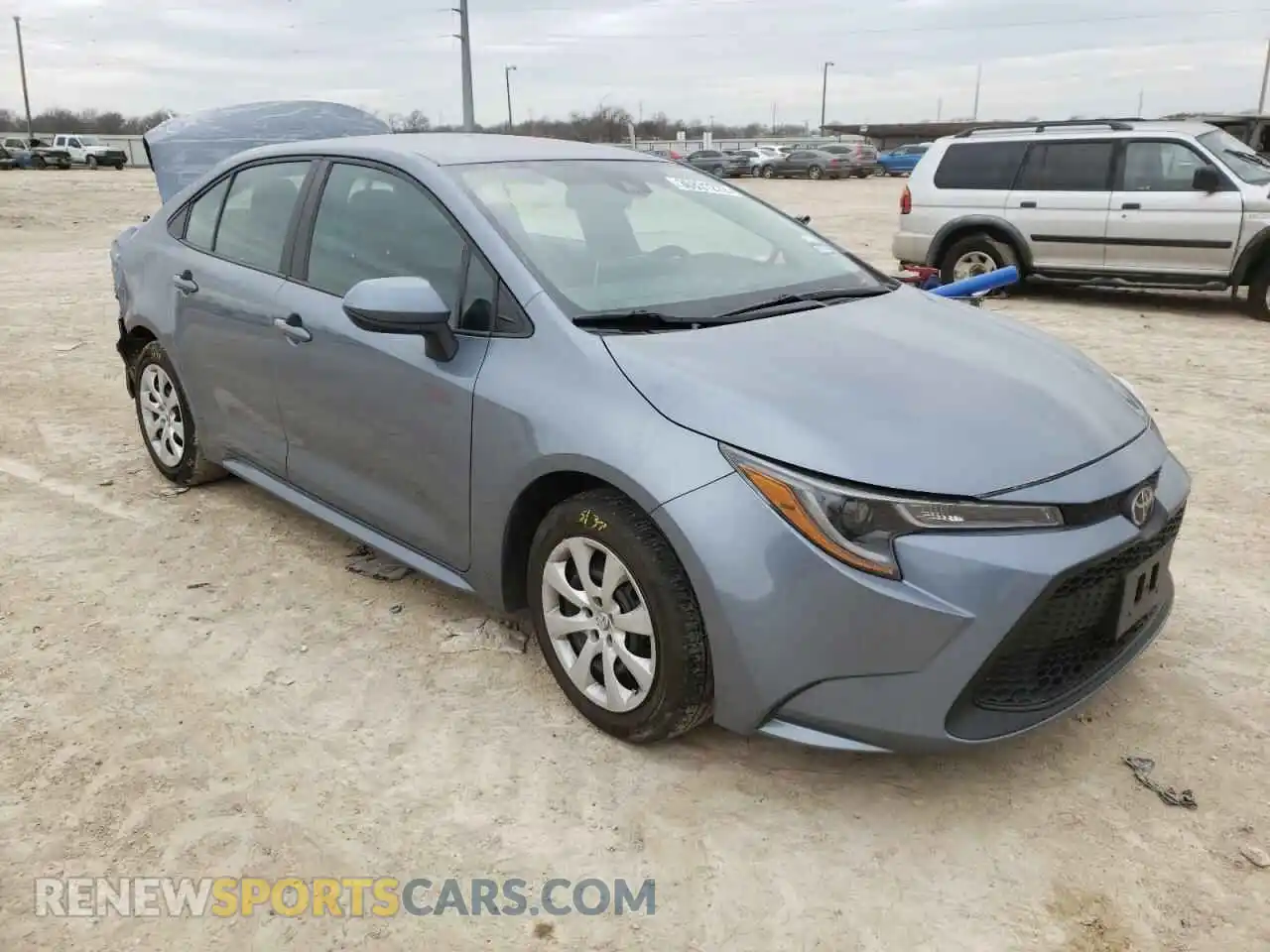 1 Photograph of a damaged car 5YFEPMAE0MP178926 TOYOTA COROLLA 2021