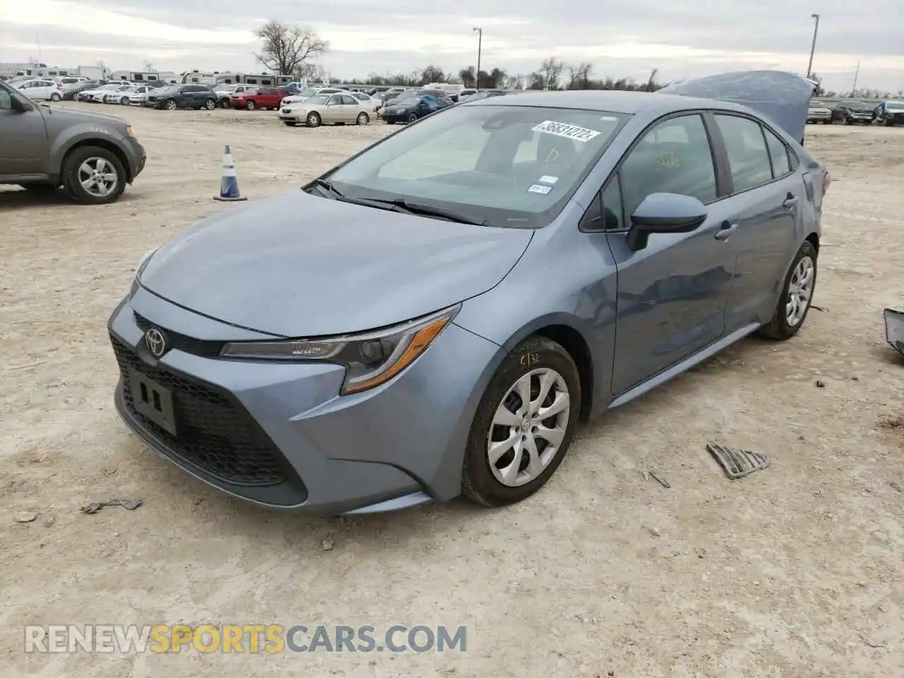 2 Photograph of a damaged car 5YFEPMAE0MP178926 TOYOTA COROLLA 2021