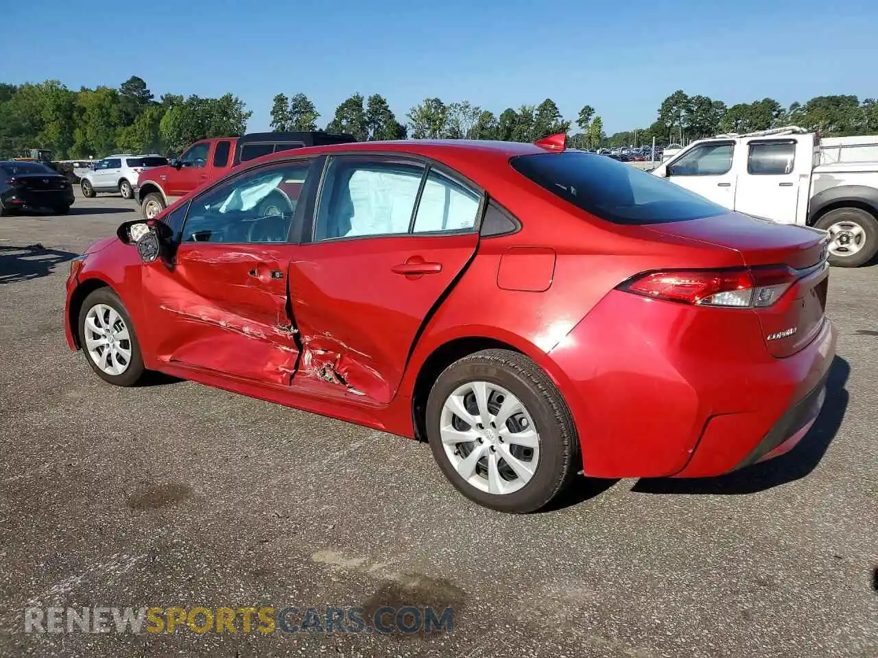 2 Фотография поврежденного автомобиля 5YFEPMAE0MP179221 TOYOTA COROLLA 2021