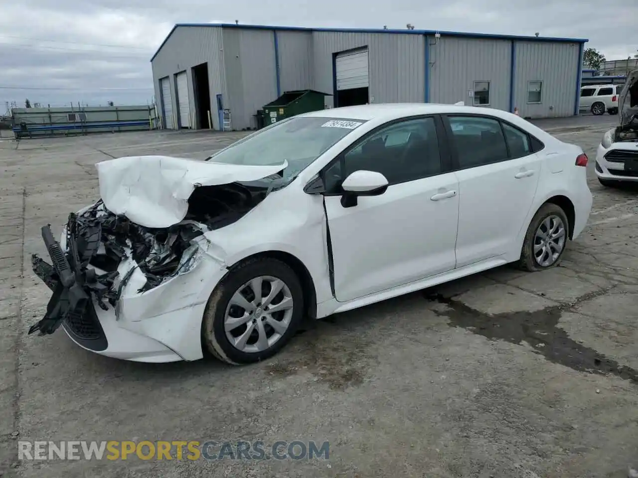 1 Photograph of a damaged car 5YFEPMAE0MP179302 TOYOTA COROLLA 2021
